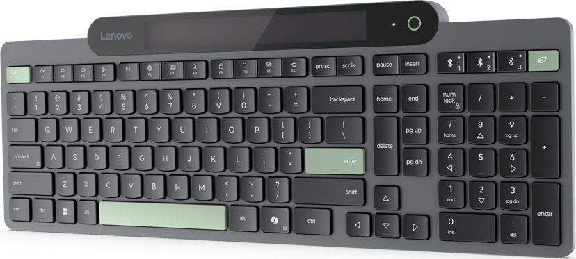Lenovo selvladende tastatur Trådløs Nordisk