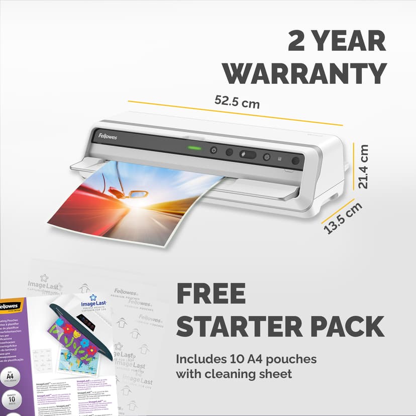 Fellowes Venus A3 + 200st A4 lamineringsfickor