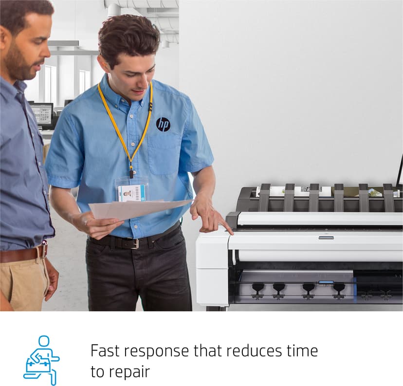 HP Care Pack 5 Year Next Business Day 9x5 Hardware Support - DesignJet T850 MFP 36"
