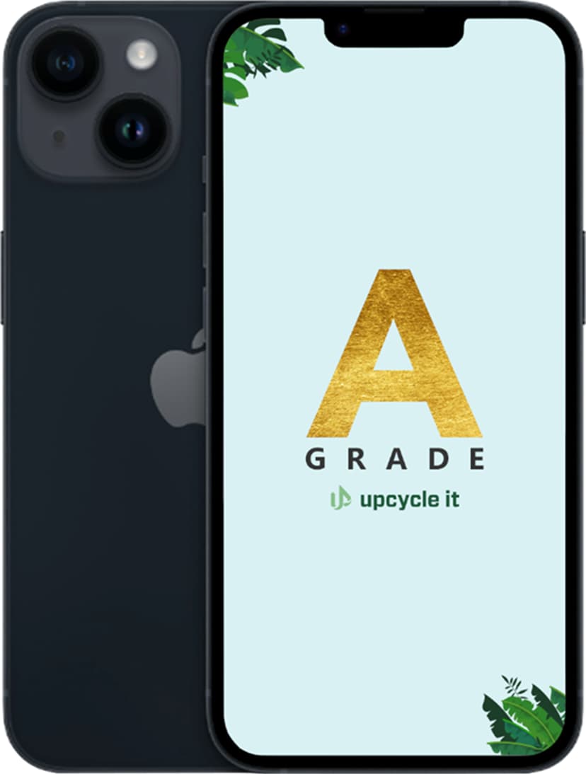 Apple Pre-owned iPhone 14 (Pre-owned | Meget god stand) 128GB Svart