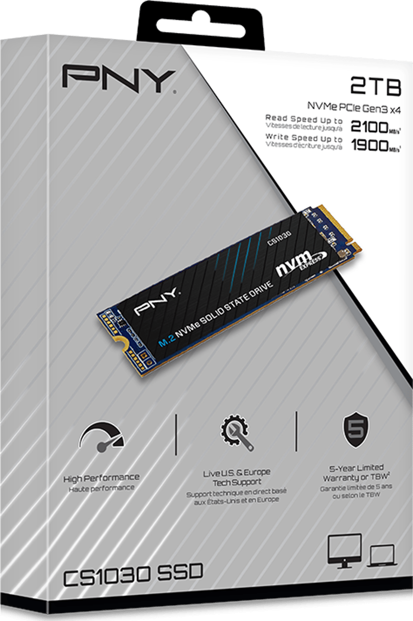 PNY CS1030 2TB M.2 PCIe 3.0