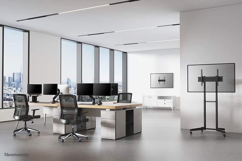 Neomounts NM-D775DX 32" Desk Mount Svart