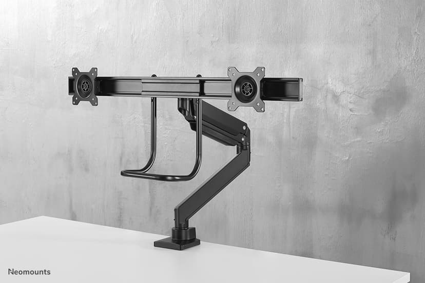 Neomounts NM-D775DX 32" Desk Mount Musta