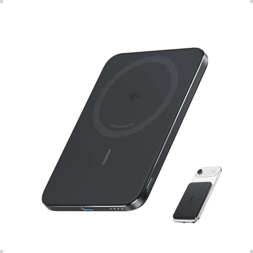 Anker MagGo Powerbank Slim 5000mAh Svart