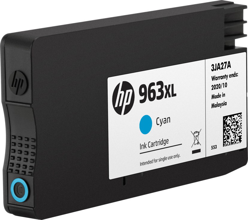 HP Bläck Cyan No 963XL 1.6K - OfficeJet Pro 9010