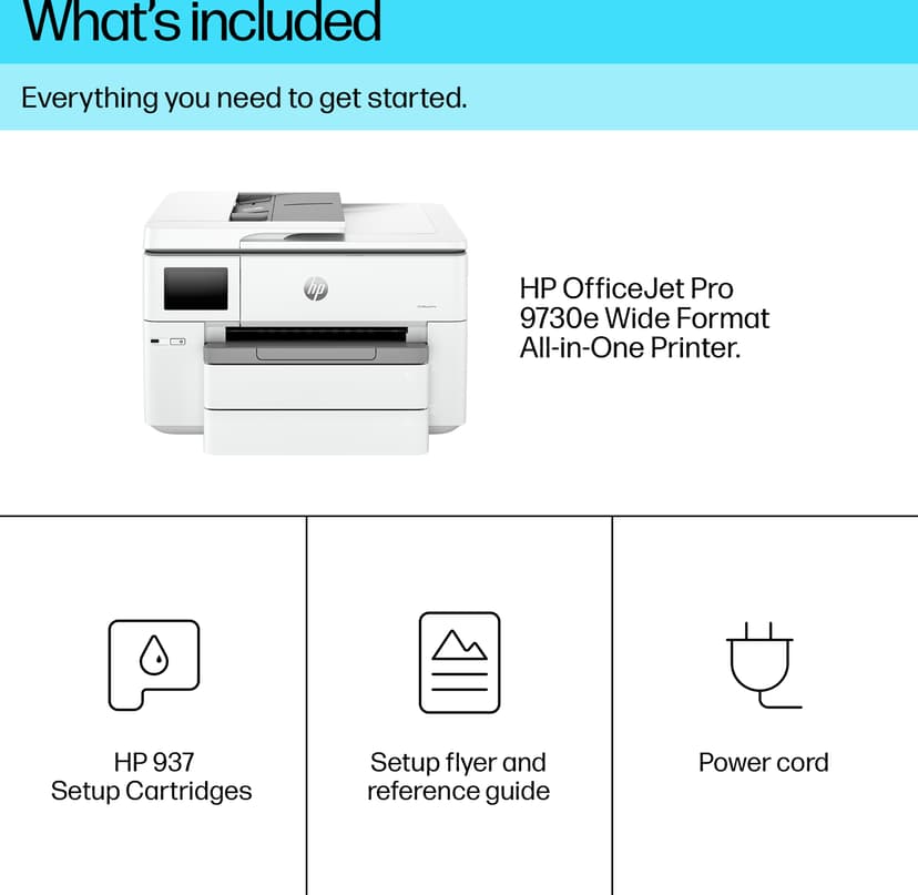 HP OfficeJet Pro 9730E Wide A3