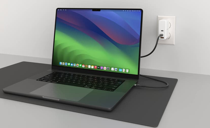 Targus HyperJuice 240W Silicone Cable 1m USB-C USB-C Svart