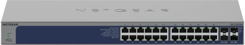 Netgear XS724TM hanterad L2/L3/L4 Grå