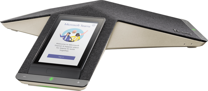 HP Poly Trio C60 IP-mødetelefon til Microsoft Teams, fuld radio og PoE-aktiveret