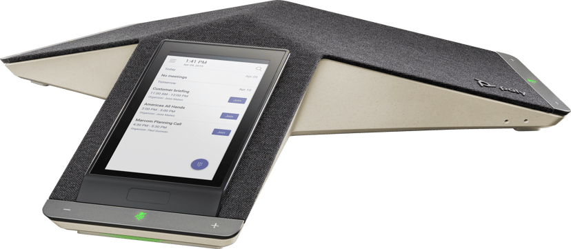 HP Poly Trio C60 IP-mødetelefon til Microsoft Teams, fuld radio og PoE-aktiveret