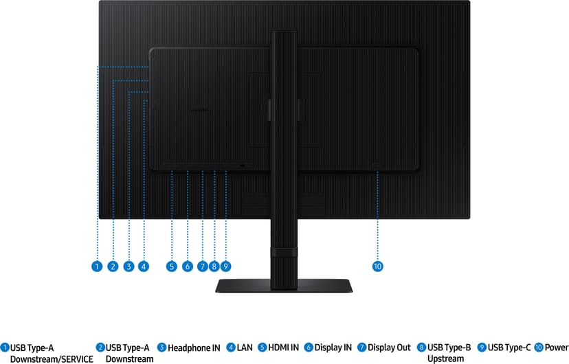 Samsung ViewFinity S60UD USB-C 27" 2560 × 1440pixels IPS 16:9 100Hz