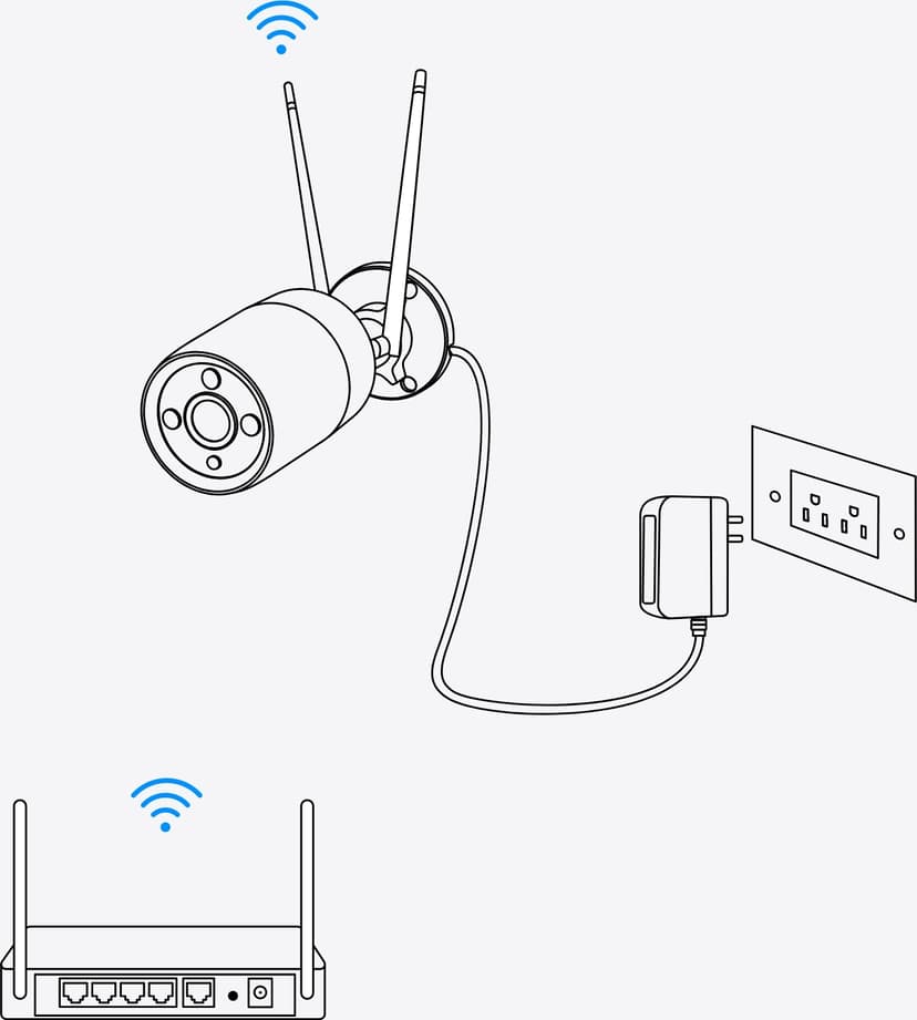 Reolink W320 Draadloze 5mp Beveiligingscamera IP66