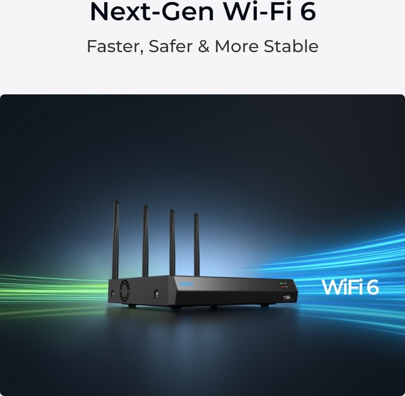 Reolink RLN12W 12-Kanal 4K UHD Wi-Fi 6 NRV Inkl 2GB HDD