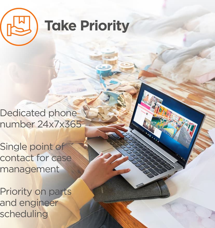 Lenovo 4 Year Premier Support With Onsite 1 lisenser 4 år