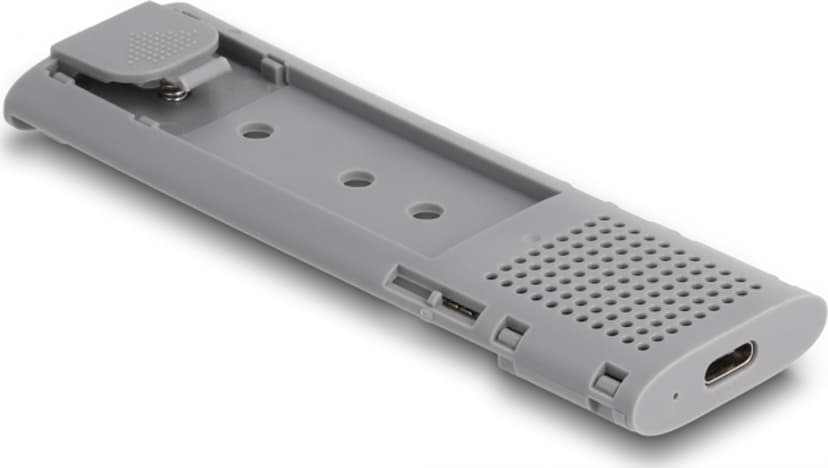 Delock External USB-C Combo Enclosure for M.2 NVMe PCIe or SATA SSD