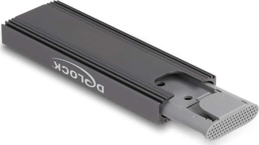 Delock External USB-C Combo Enclosure for M.2 NVMe PCIe or SATA SSD