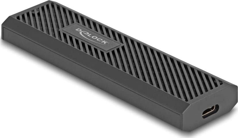 Delock External USB-C Combo Enclosure for M.2 NVMe PCIe or SATA SSD