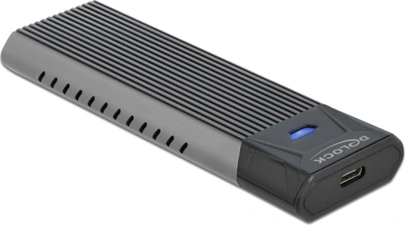 Delock External USB-C Combo Enclosure for M.2 NVMe PCIe or SATA SSD