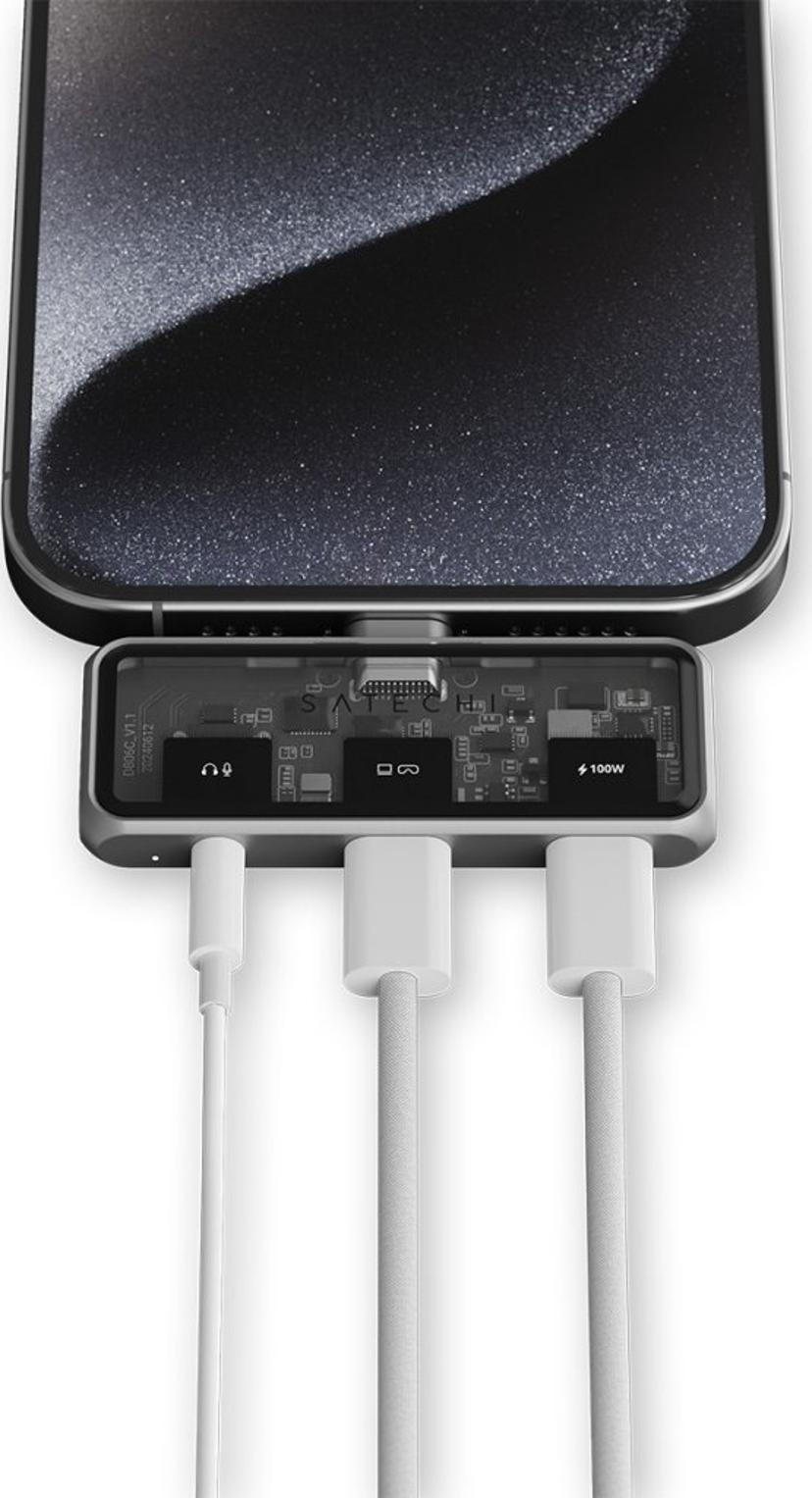Satechi Mobile XR Hub USB-C Svart