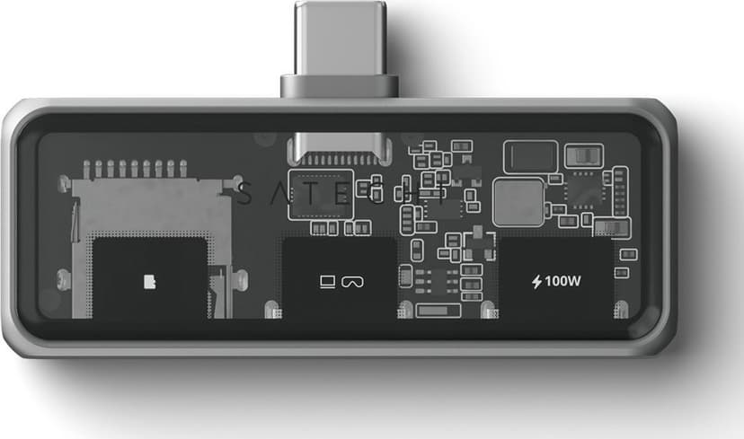 Satechi Mobile XR Hub With microSD USB-C Svart