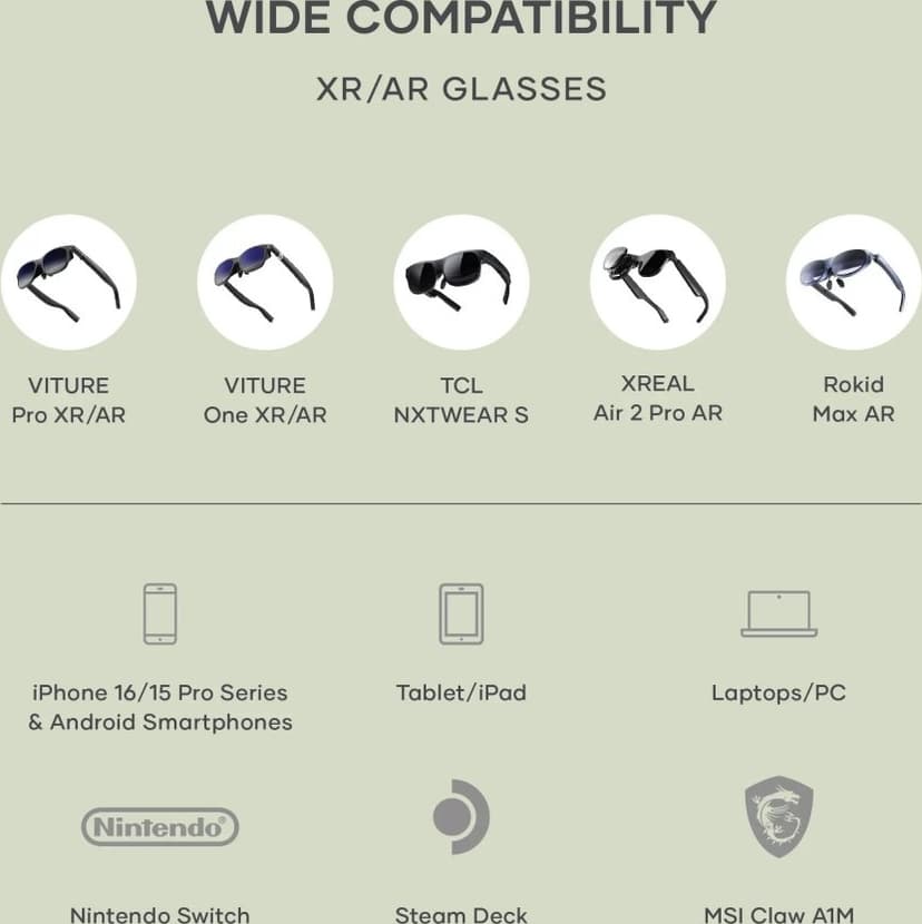 Satechi Mobile XR Hub With microSD USB-C Svart