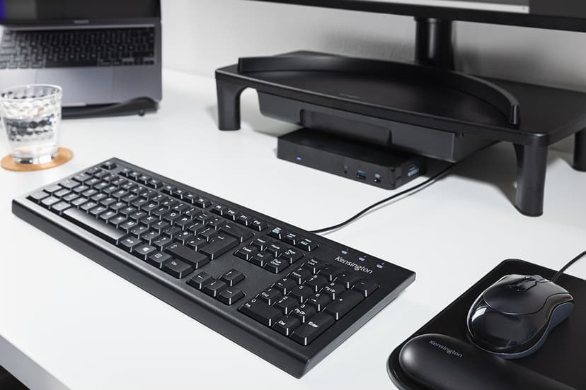 Kensington Ergosoft Wrist Rest Mouse Pad Black