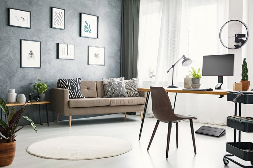 Kensington SmartFit Space Saving Single Arm Svart