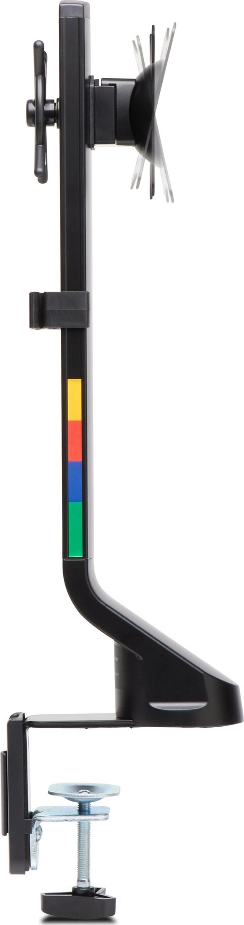Kensington SmartFit Space Saving Single Arm Svart