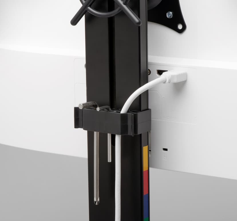 Kensington SmartFit Space Saving Dual Arm Black