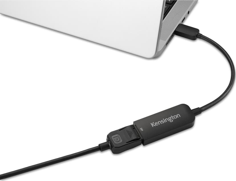 Kensington CV5000DP USB-C 4K/8K DisplayPort 1.4 Adapter USB-C DisplayPort Zwart