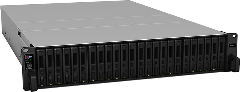 Synology FlashStation FS3600 NAS- & lagringsservrar Rack (2U) Intel® Xeon® D D-1567 16 GB DDR4 0 TB Svart