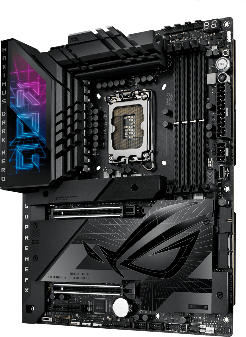 ASUS ROG Maximus Z790 Dark Hero DDR5 - (Löytötuote luokka 2) LGA 1700 ATX Emolevyt