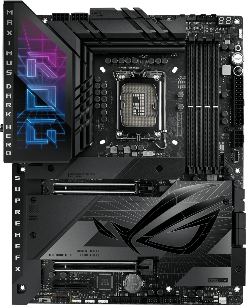 ASUS ROG Maximus Z790 Dark Hero DDR5 - (Fyndvara klass 2) LGA 1700 ATX Moderkort