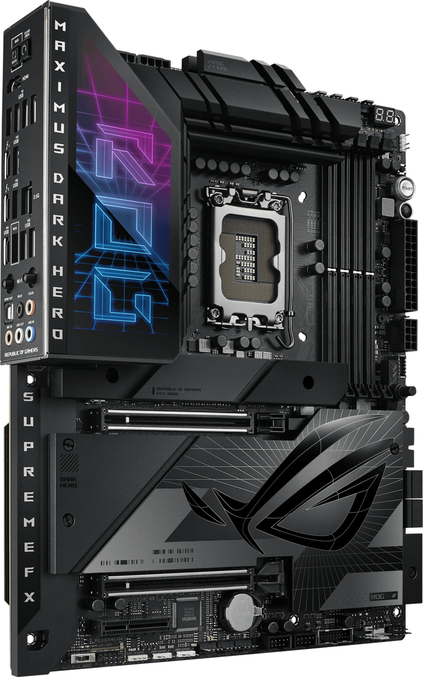 ASUS ROG Maximus Z790 Dark Hero DDR5 - (Kuppvare klasse 2) LGA 1700 ATX Hovedkort