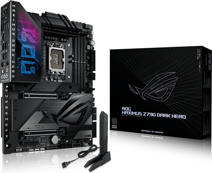 ASUS ROG Maximus Z790 Dark Hero DDR5 - (Fyndvara klass 2) LGA 1700 ATX Moderkort