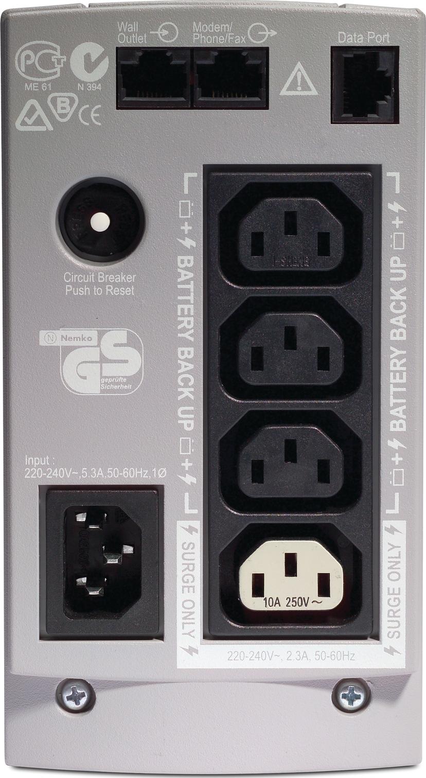 APC Back-UPS BK650EI - 650VA, 4x C13 output, USB - (Fyndvara klass 2)