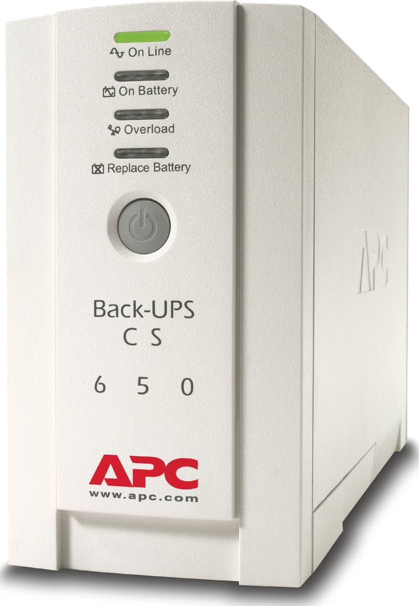 APC Back-UPS BK650EI - 650VA, 4x C13 output, USB - (Löytötuote luokka 2)