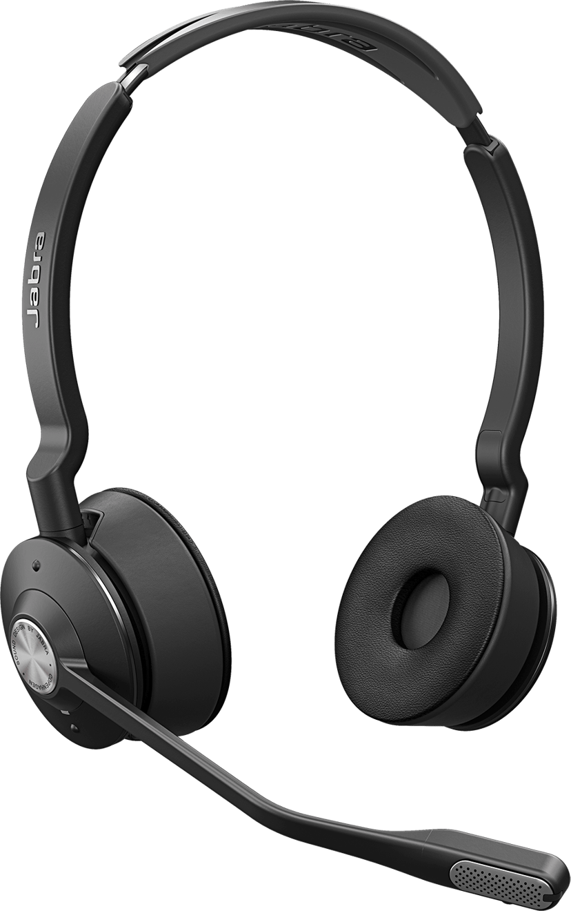 Jabra Engage 75 SE - Stereo, EMEA - (Fyndvara klass 2) Stereo USB-C Zoom, Works with all leading UC platforms, Google Meet, Amazon Chime, Works With Chromebook, Microsoft Open Office certification Svart