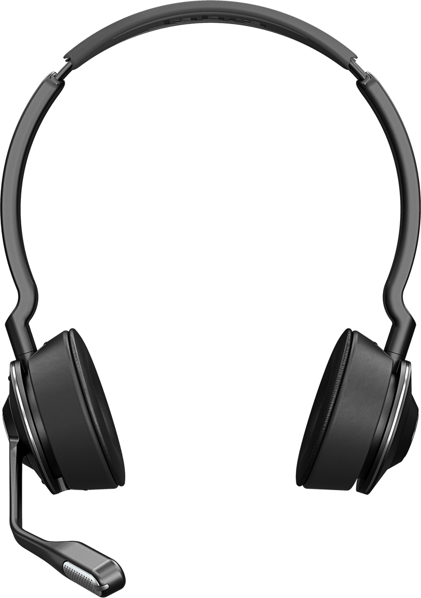 Jabra Engage 75 SE - Stereo, EMEA - (Fyndvara klass 2) Stereo USB-C Zoom, Works with all leading UC platforms, Google Meet, Amazon Chime, Works With Chromebook, Microsoft Open Office certification Svart