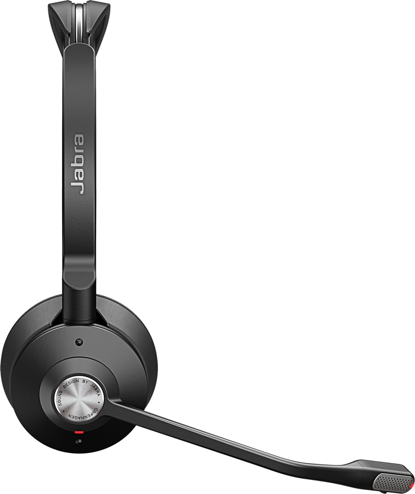 Jabra Engage 75 SE - Stereo, EMEA - (Fyndvara klass 2) Stereo USB-C Zoom, Works with all leading UC platforms, Google Meet, Amazon Chime, Works With Chromebook, Microsoft Open Office certification Svart