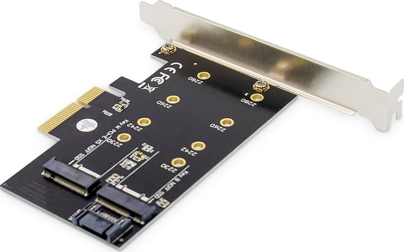 Digitus 2-port M.2 NVMe PCIe x4 Add-On Card