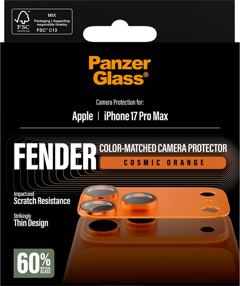 Panzerglass FENDER Camera Protector iPhone 17 Pro Max