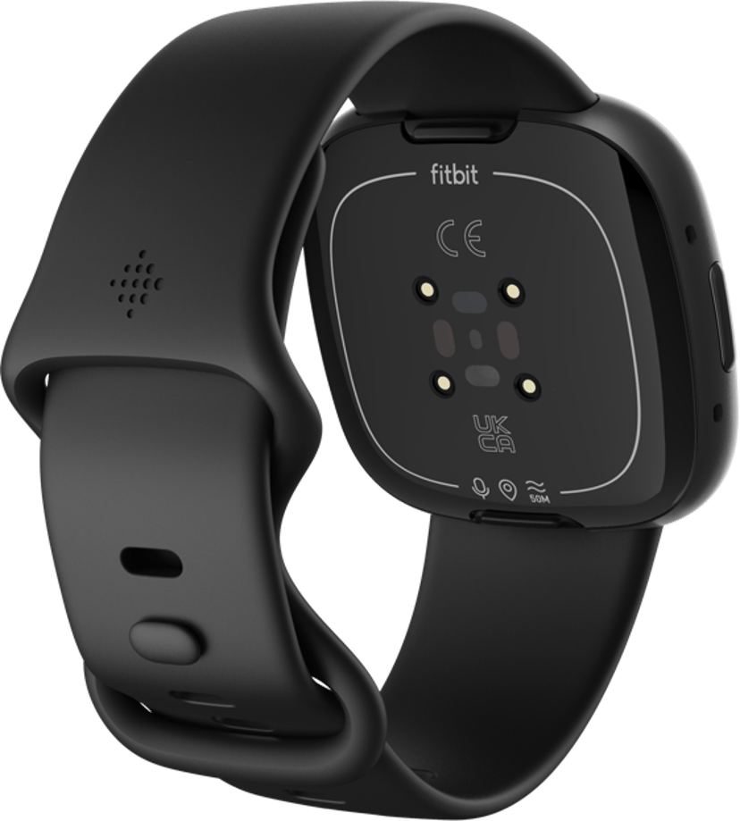 Fitbit Versa 4 Black/Graphite - (Fyndvara klass 2)