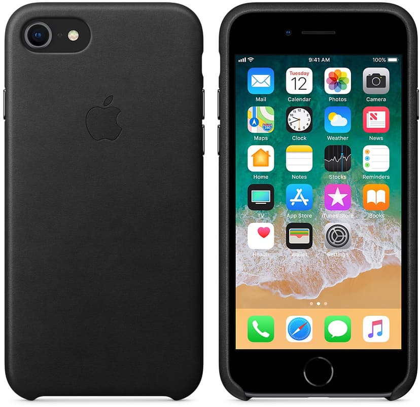 Apple Baksidesskydd för mobiltelefon Läder