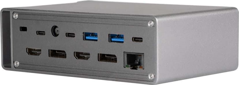 Prokord Workplace Alu Dockningsstation Displaylink 4K Torn - (Fyndvara klass 2) USB-C 3.2 Gen 2 (3.1 Gen 2)