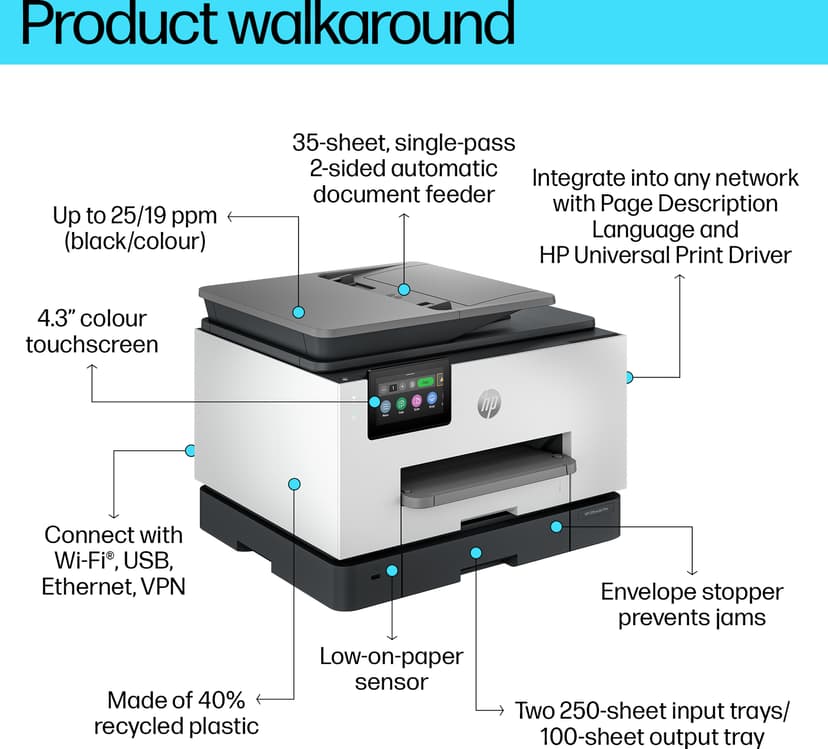 HP OfficeJet Pro 9130B A4 All-In-One