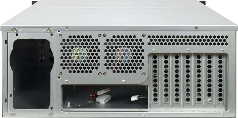 Inter-Tech Ipc 4u-4708 4u 19" 8-bay Rack Enclosure - (Löytötuote luokka 2) Rack Musta