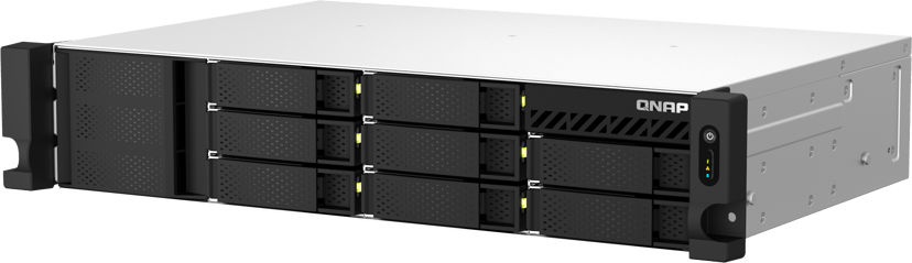 QNAP Ts-864eu-rp-8g 2u 8-bay Short Depth 12" Rackmount Nas - (Kuppvare klasse 2)