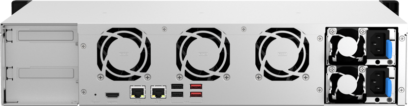 QNAP Ts-864eu-rp-8g 2u 8-bay Short Depth 12" Rackmount Nas - (Löytötuote luokka 2)