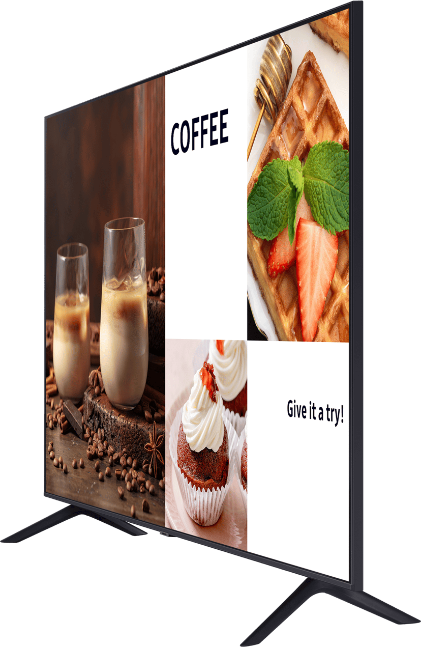 Samsung BE55C-H 55" 4K UHD 16:9 250NITS 16/7" - (Kuppvare klasse 2) 55" 3840 × 2160pixels